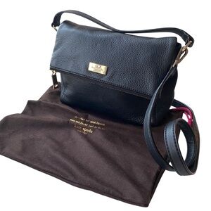Kate Spade Black Highland Place Mini Maria Crossbody NWOT
